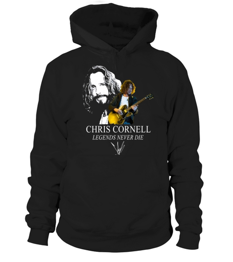 Chris Cornell play guitar legends never die signature Hoodie Unisex