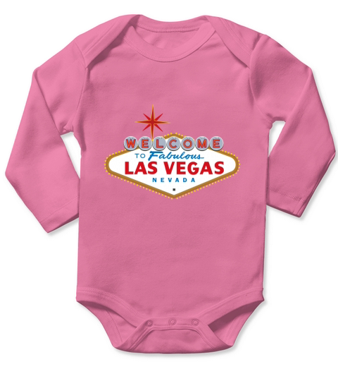 Las Vegas Sign - Women TShirt Long Sleeve Baby One-Piece