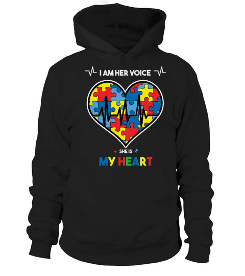 I am Her Voice She Hoodie Unisex