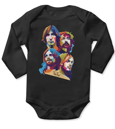 PINK FLOYD Long Sleeve Baby One-Piece