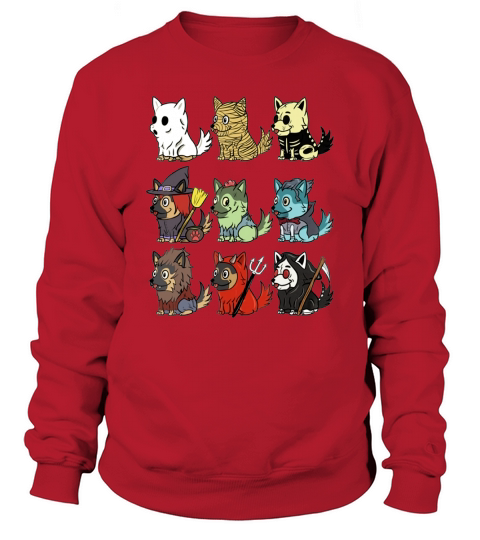 Awesome German Shepherd Scary Costumes Funny Dog Halloween Gift shirt Sweatshirt Unisex