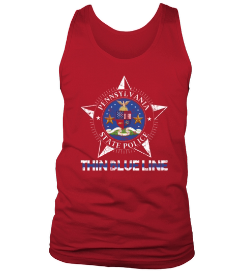 Pennsylvania State Police Shirt PA State Trooper Shirt Tank Top Unisex