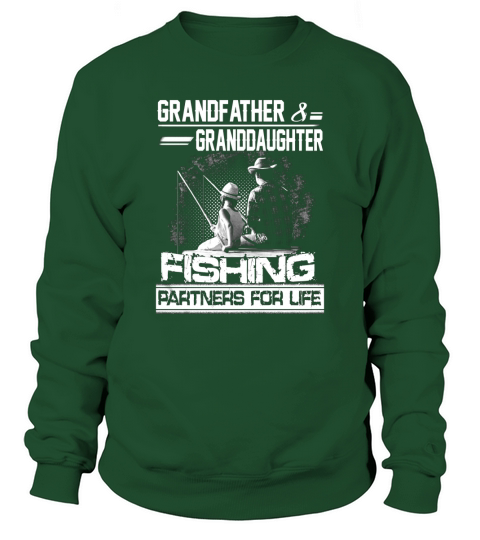 CB - GRANDFATHER/GRANDDAUGHTER FISHING Sweatshirt Unisex