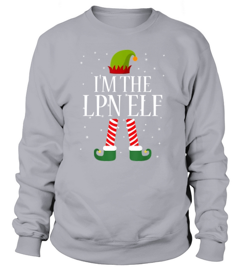 Funny LPN Elf Licensed Practical Nurse Christmas Tee Gift shirt Sweatshirt Unisex