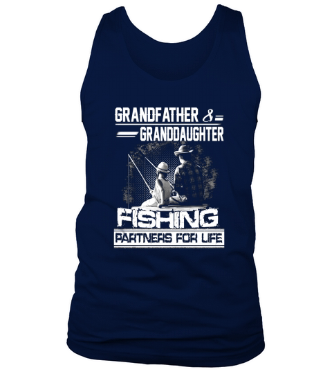 CB - GRANDFATHER/GRANDDAUGHTER FISHING Tank Top Unisex