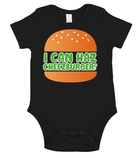 I can haz cheezburger Short Sleeve Baby One-Piece