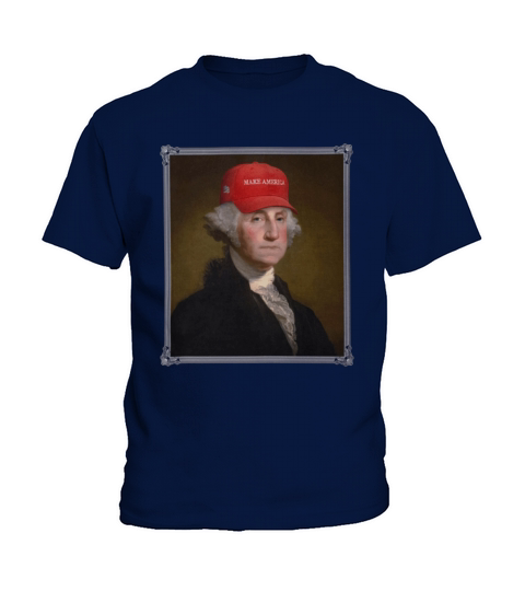 George Washington - Make America Kids T-Shirt