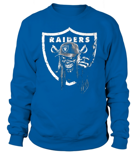 COOL RAIDERS SHIRT WITH EDDIE FROM IRON MAIDEN Sweatshirt Unisex
