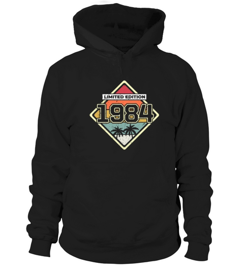 Limited Edition 38th Birthday Gift Vintage 1984 Hoodie Unisex