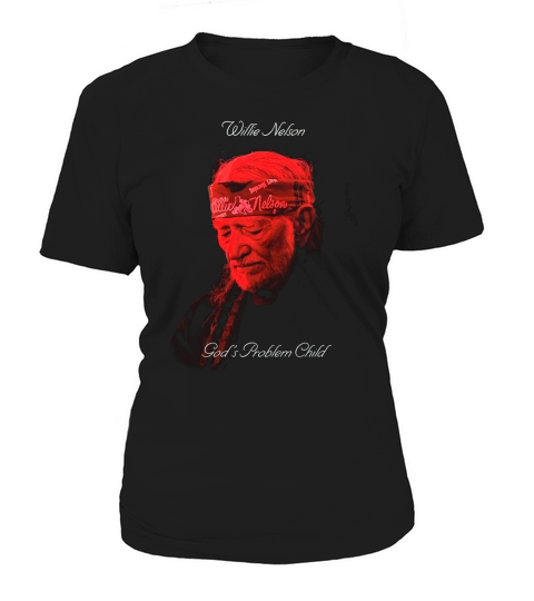 Willie Nelson Gods Problem Child T-Shirt Women's T-Shirt