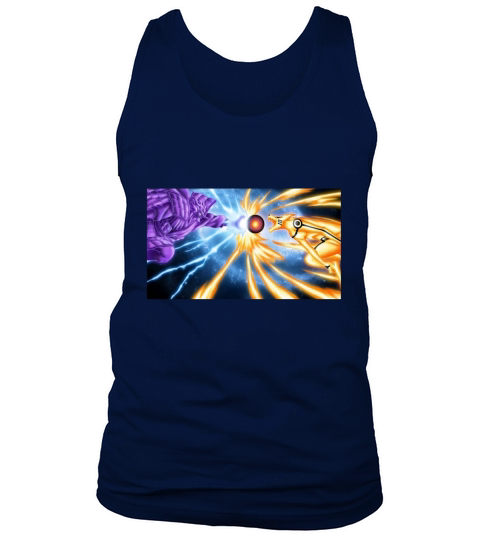 Naruto And Sasuke Final Battle Tank Top Unisex