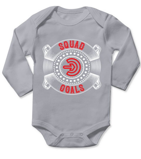 Squad coals Long Sleeve Baby One-Piece