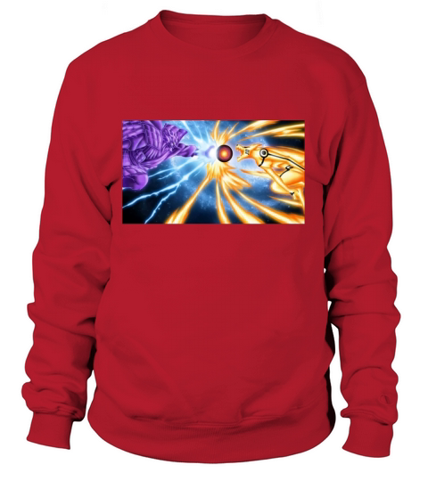 Naruto And Sasuke Final Battle Sweatshirt Unisex