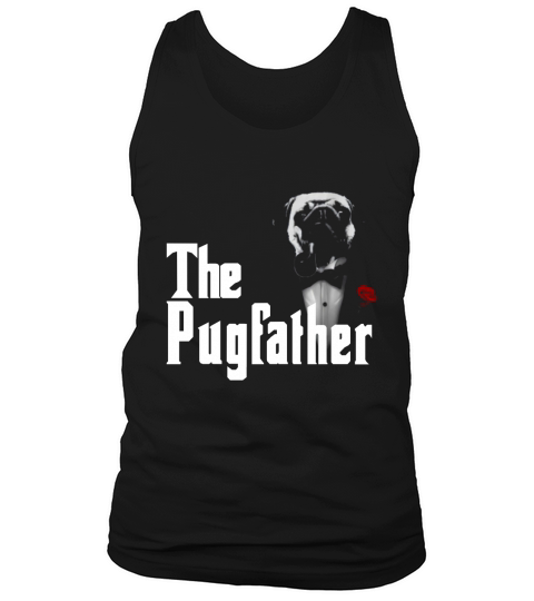 The Pugfather Godfather Style shirt Tank Top Unisex