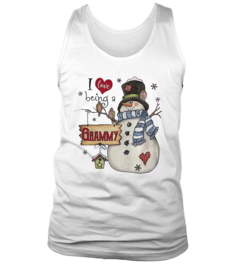 Snowman I love being a GRAMMY Christmas shirt Tank Top Unisex