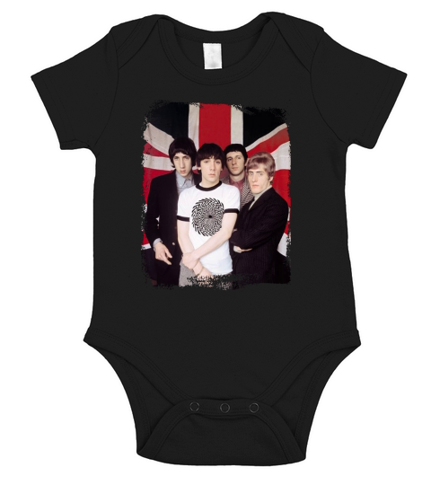 THE WHO Short Sleeve Baby One-Piece