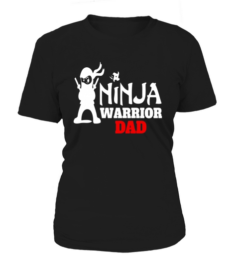 40 family Mens Ninja Warrior Dad Apparel Fun Family Gift T-Shirt Women's T-Shirt