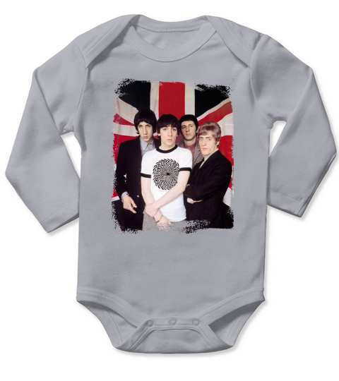 THE WHO Long Sleeve Baby One-Piece