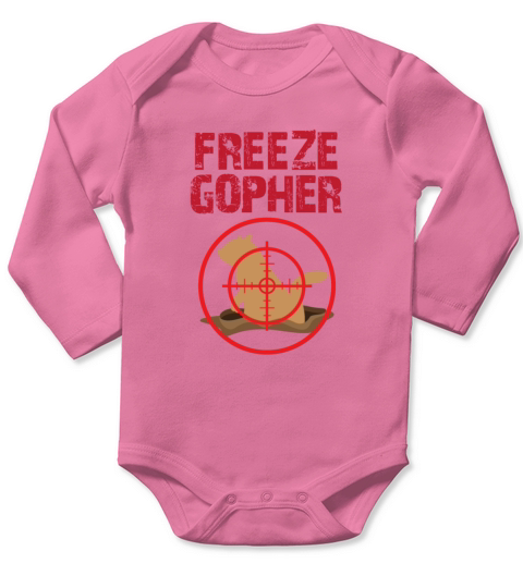 Freeze Gopher Long Sleeve Baby One-Piece
