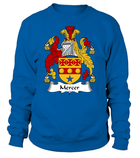 Mercer Family Crest Scottish Family Crests Sweatshirt Unisex