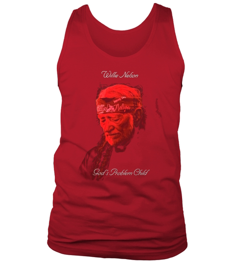 Willie Nelson Gods Problem Child T-Shirt Tank Top Unisex