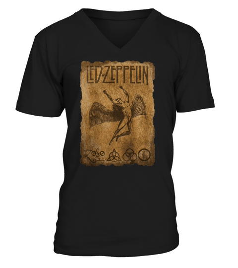 Led Zeppelin V-Neck T-shirt