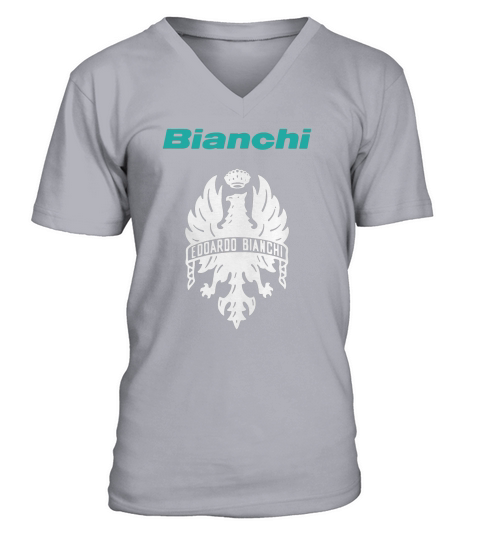 Vintage Bianchi Motorcycles T-Shirt V-Neck T-shirt