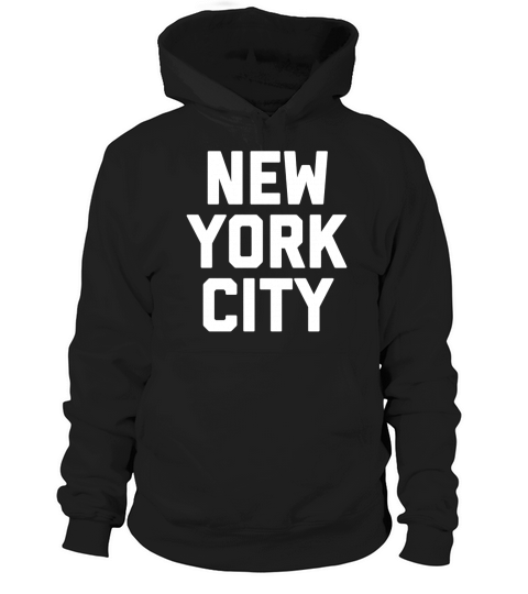 NEW YORK CITY T-Shirt Retro Vintage Big Print Tee Hoodie Unisex