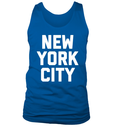 NEW YORK CITY T-Shirt Retro Vintage Big Print Tee Tank Top Unisex