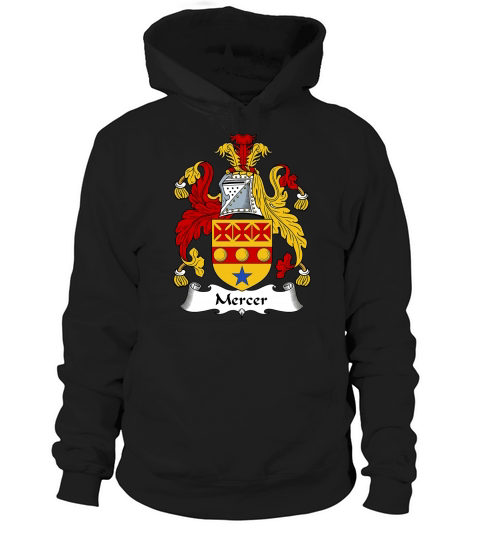 Mercer Family Crest Scottish Family Crests Hoodie Unisex