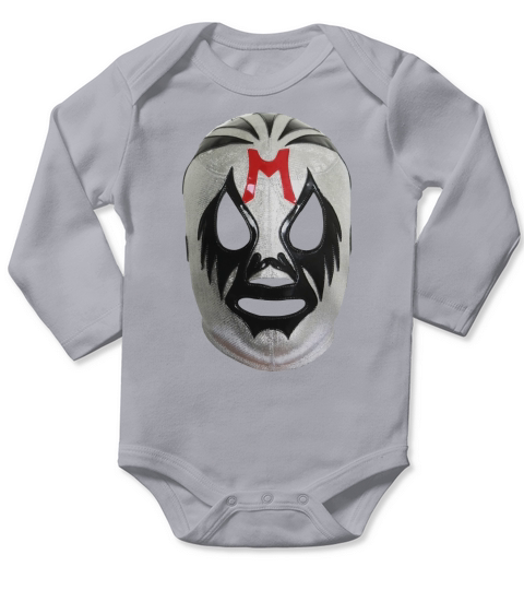Mil Mascaras T-Shirt Long Sleeve Baby One-Piece
