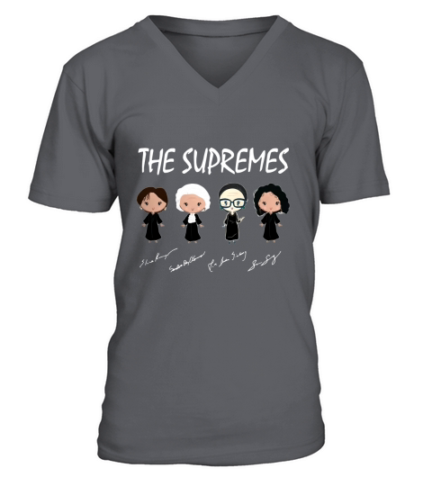 The Supremes chibi members all signature shirt V-Neck T-shirt