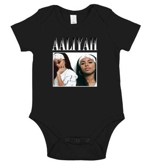 Aaliyah Gift For Girl Short Sleeve Baby One-Piece