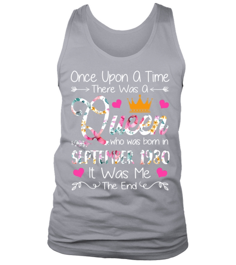 Queen-Birthday On September 1980 Tank Top Unisex