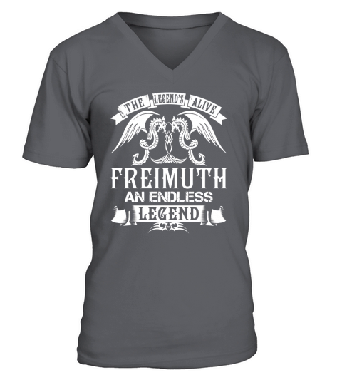 FREIMUTH Last Name, Surname Tshirt V-Neck T-shirt