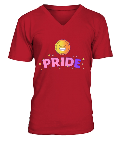 Celebrate Pride Month V-Neck T-shirt