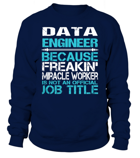 DATA ENGINEER Sweatshirt Unisex