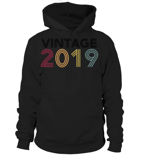 Vintage 2019 Hoodie Unisex