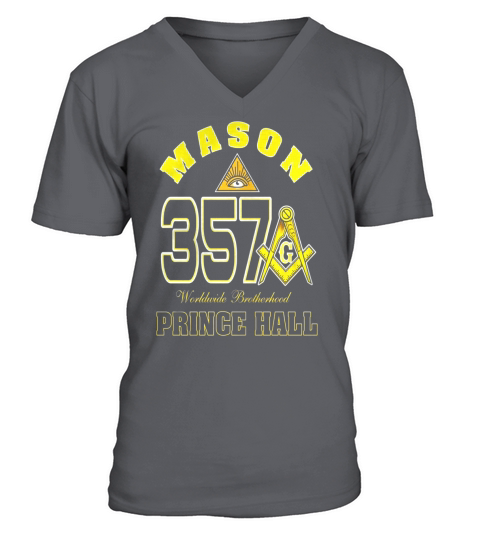 The Masonic Store: Freemason Price Hall 357 T-Shirt Gift V-Neck T-shirt