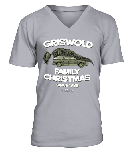Officially Licensed Griswold Family Christmas V-Neck T-shirt