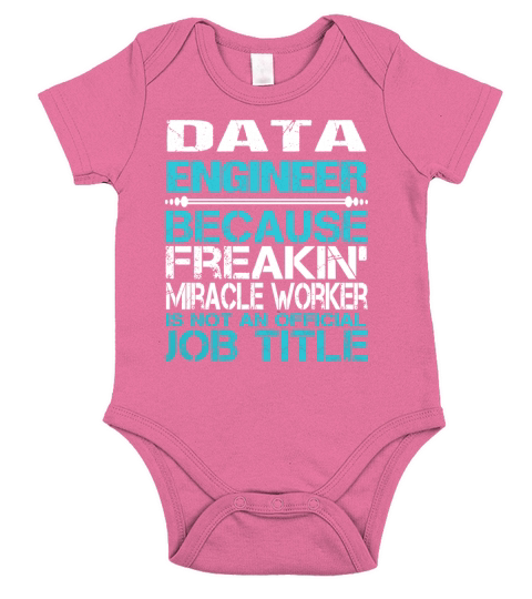 DATA ENGINEER Short Sleeve Baby One-Piece