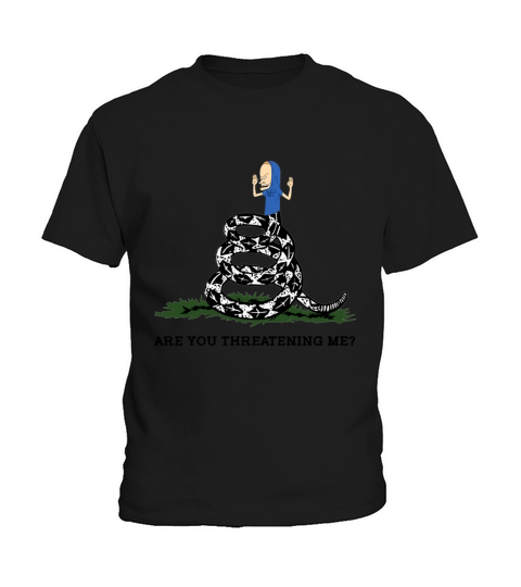 Holy Cornholio Are you threatening me shirt Kids T-Shirt