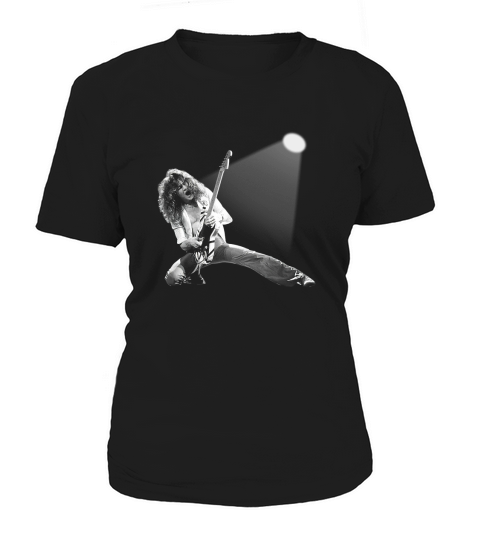 Eddie Van Halen On Stage Women's T-Shirt