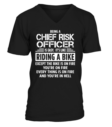 Chief Risk Officer V-Neck T-shirt
