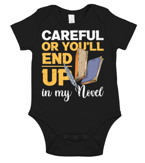 Careful Or Youll End Up Short Sleeve Baby One-Piece