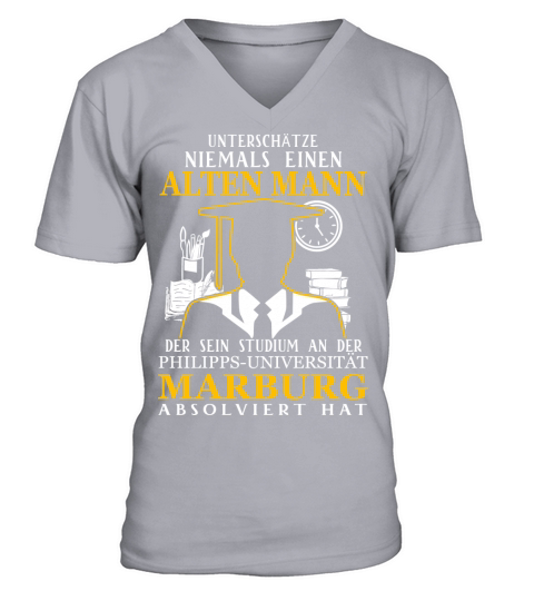 universität marburg - Coffee Mug (colored) V-Neck T-shirt