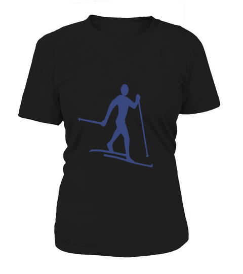 Cross-country skiers in the district Women's T-Shirt