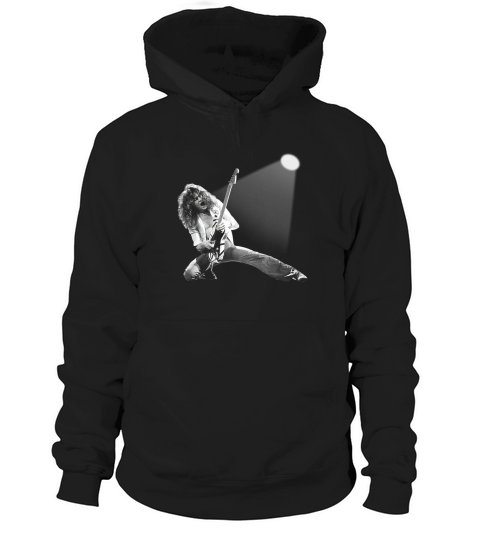 Eddie Van Halen On Stage Hoodie Unisex