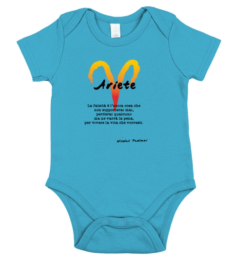 Felpa Ariete Short Sleeve Baby One-Piece
