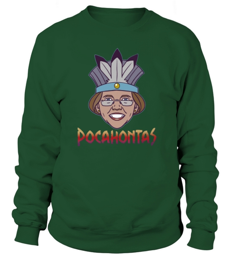 Elizabeth warren pocahontas vintage Sweatshirt Unisex